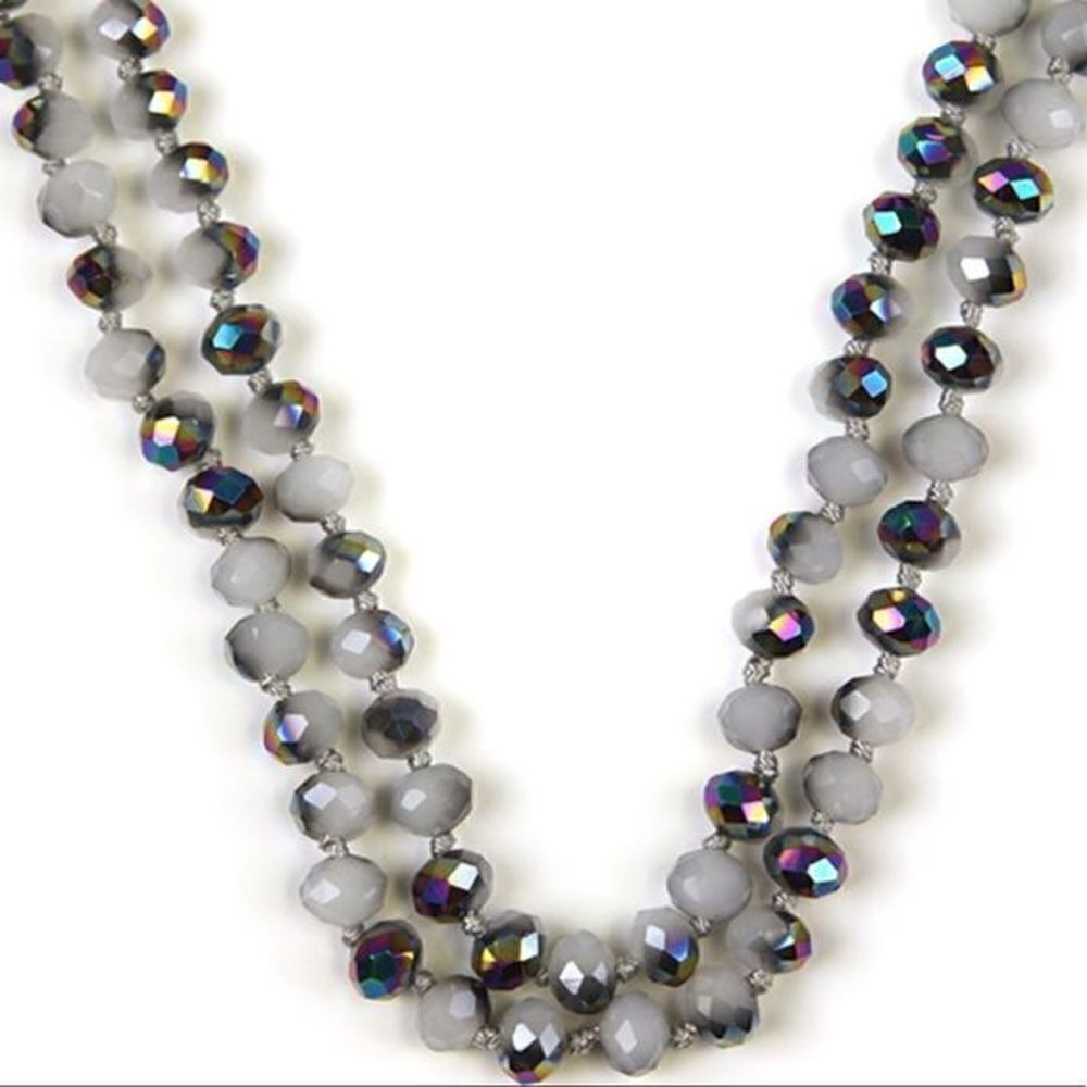 Free People Pomina 60 inch Beaded Necklace New